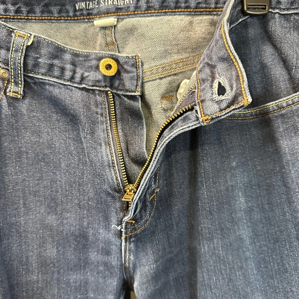Banana Republic Vintage Mens Jeans‎ Size 33x32 measured Straight Dark Wash